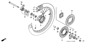 CRM75R Transom + tube