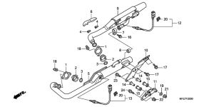 VT750C2 Глушитель
