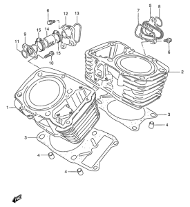 VS800 Цилиндр
