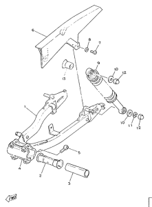 ME50 Задняя подвеска