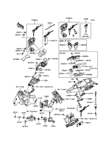 ZR1000 Замок зажигания