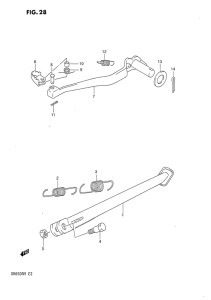 DR650 Подножки
