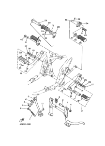 XS650 ｽﾀﾝﾄﾞ. ﾌｰﾄﾚｽﾄ