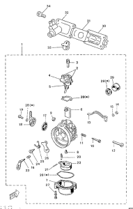 TZR50 Карбюратор