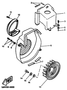 EW50 Воздухоотвод и вентилятор