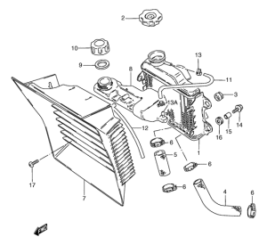 RG50 Радиатор
