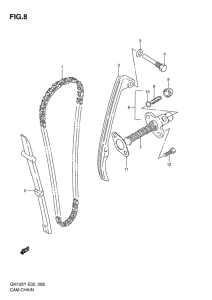 GN125 Держатель направляющей