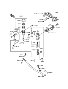 EX300 Задний торм цилиндр