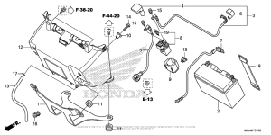 NC700X (DCT) Аккумулятор