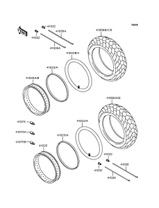 VN800 Колеса,покрышки