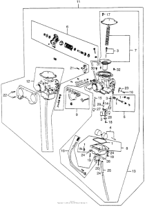 CL360 Карбюратор