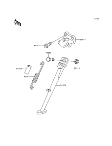 ZX600 Stand comp