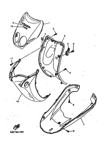 YN50 Щиток облицовочный