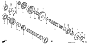 C90 Трансмиссия