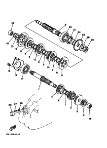RT100 RT100H Трансмиссия
