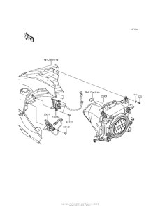ZX1000 Headlight(S)(Xhfa)