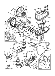 XVS1100A XVS11AN Впускная система