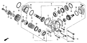 VT1100C Дифференциал