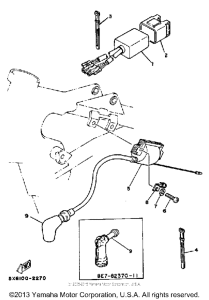 YZ490J Электрика