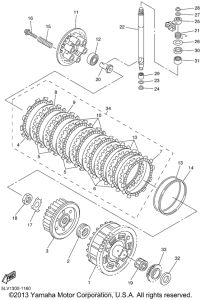 FZS1000NC Сцепление
