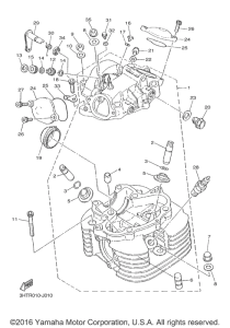 SR400 Головка цилиндров