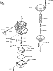 ZX600 Карбюратор в разборе