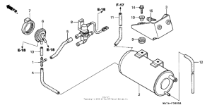 CBR1100XX Evap canister 97-98