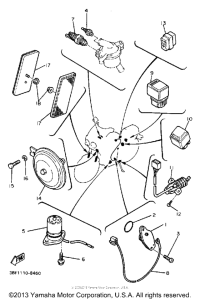 FZR400U Электрика