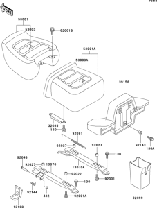 ZG1200 Сиденье