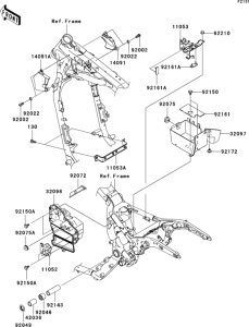  Рама ,крепежные детали