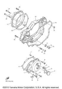 YZ426FP Боковые крышки