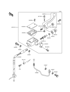  Передний тормозной цилиндр