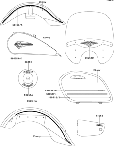 VN1500 Decals(ebony)