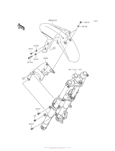 EX300 Крыло переднее