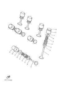 XJ900S Клапана