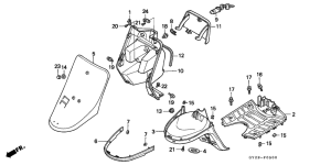 SA75 Front cover shutter