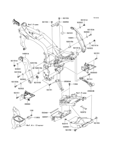 ZR750 Frame fittings(j2)