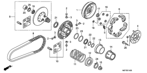 FJS400 Вариатор