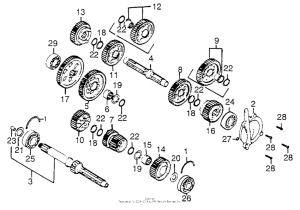 CB750 Трансмиссия