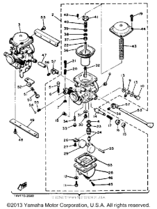XS400SJ Карбюратор