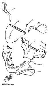 YQ50 Обтекатель 1