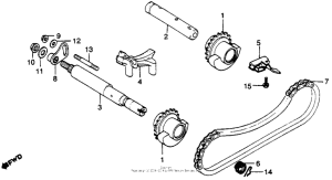 CB450 Валансирный вал