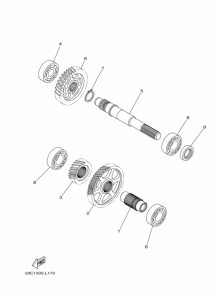 XP500A Трансмиссия