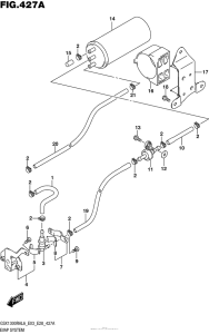 GSX1300R (ABS) Evap System (Gsx1300Ral6 E33)