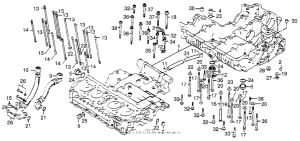 CB750 Картер двигателя