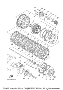 XV1900CT Сцепление