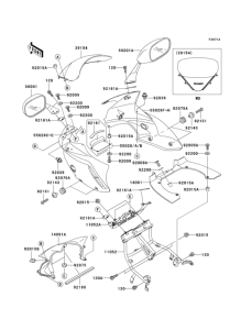 ZR750 Cowling(h4 / h5)