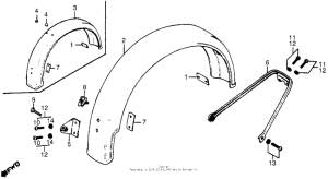 NC50 Задний бампер