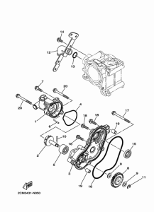 MW125A Водяной насос
