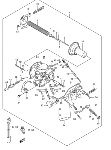 VL250 Carburetor assy